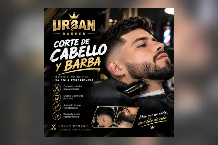 Corte de barbería