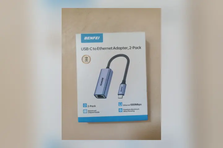 BENFEI Adaptador USB-C a Ethernet Gigabit 1000 Mbps – Pack x2